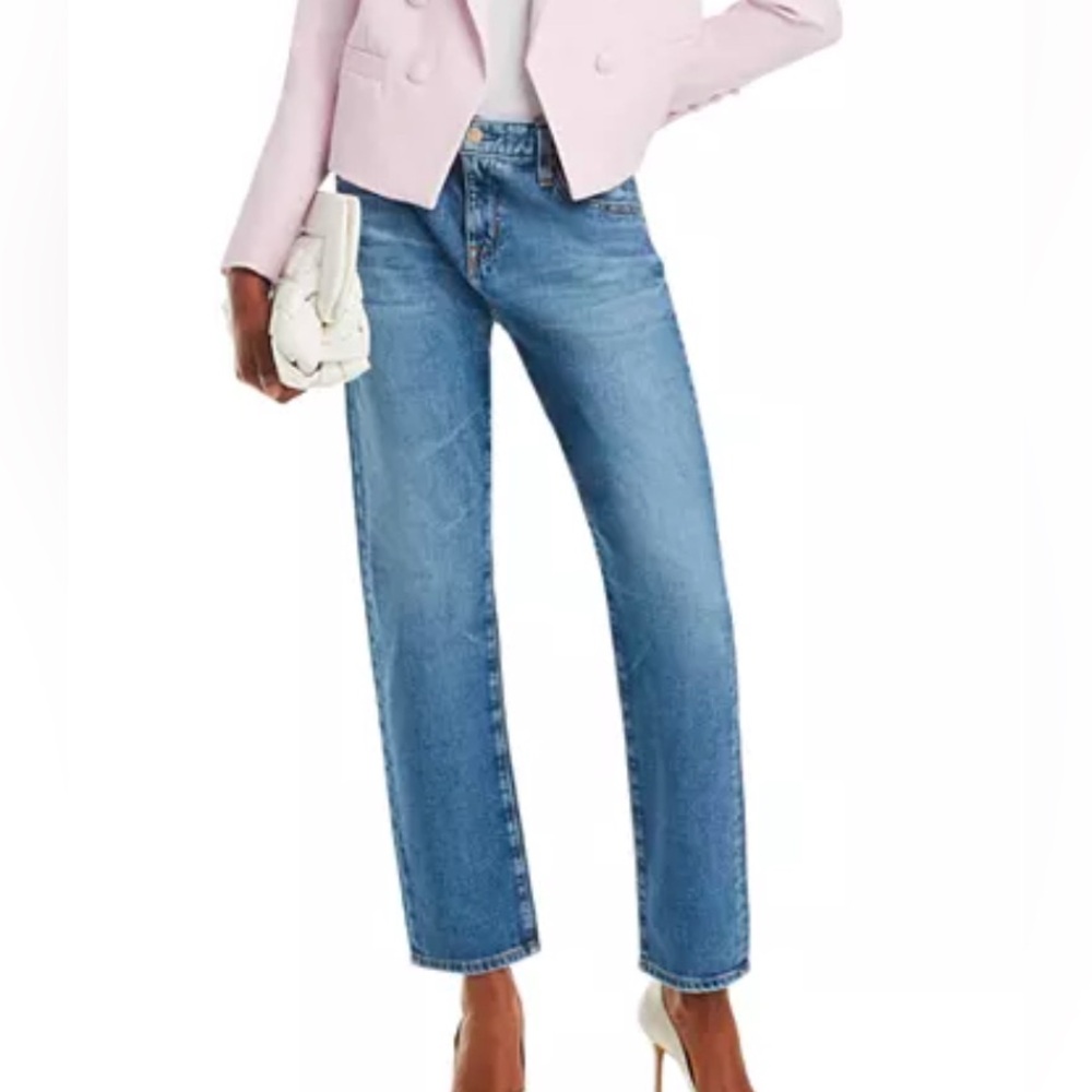 AG Anthropologie Ex-Boyfriend Slouchy Slim Jeans Size 26
